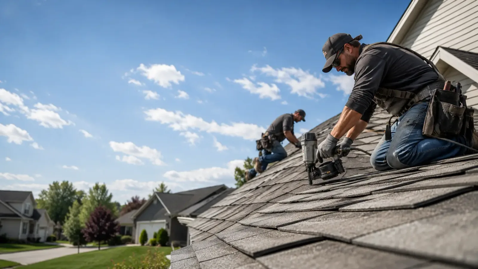 Storm Damage Roof Repair in Thomas, OK near me